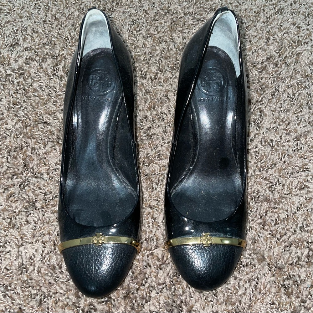 Tory Burch Black Heels